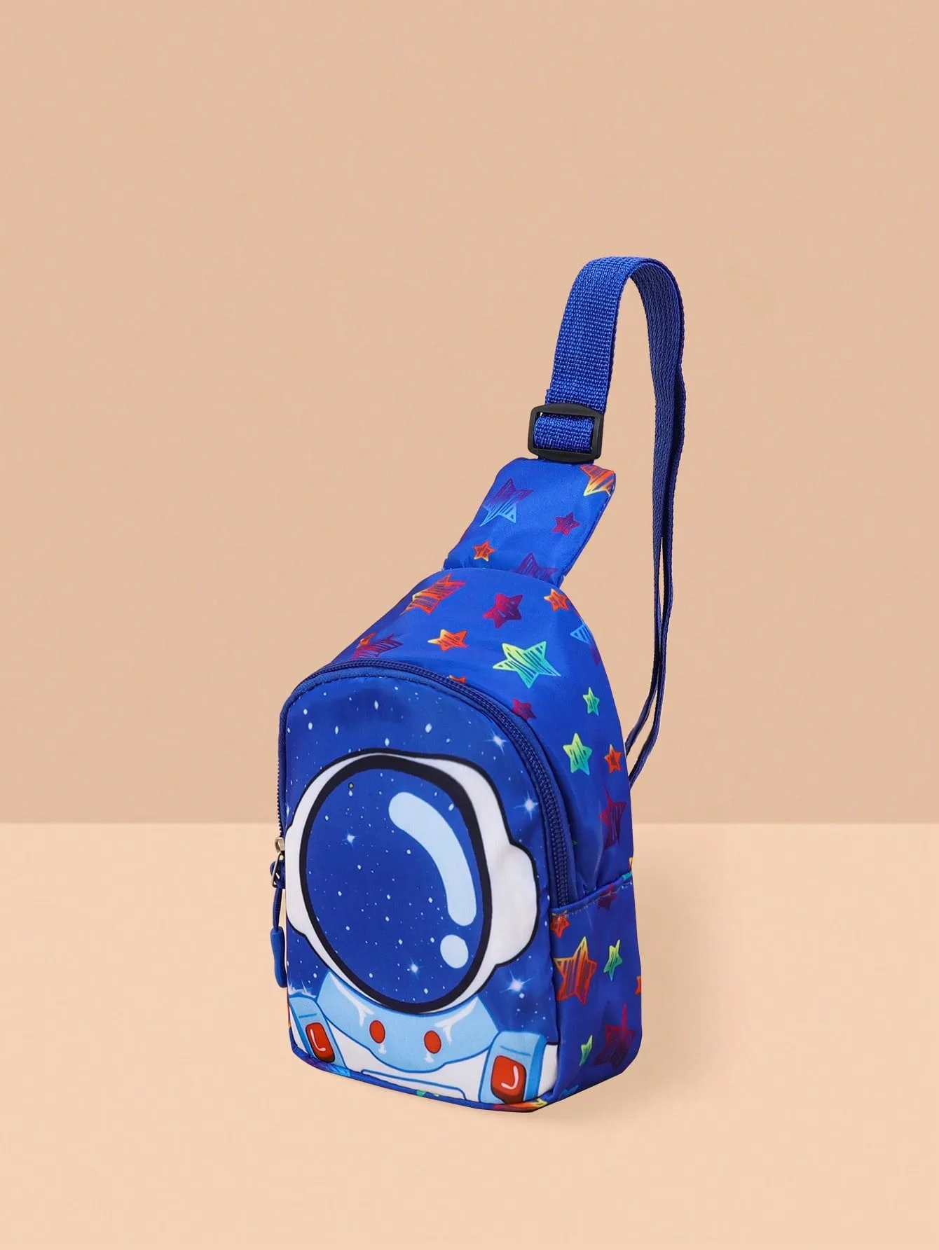 2pcs/Set Kids Astronaut Pencil Case And Astronaut Chest Bag FD