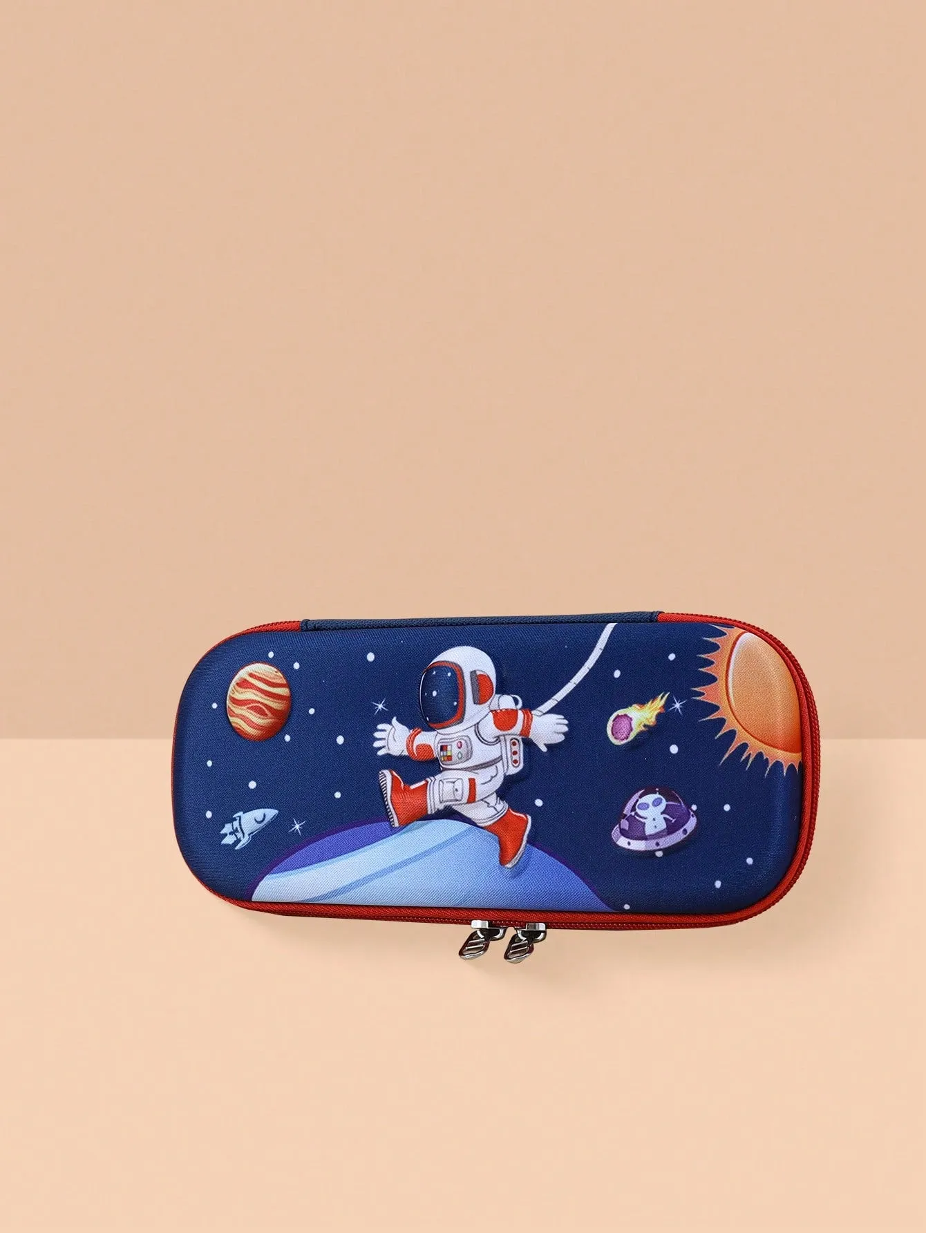 2pcs/Set Kids Astronaut Pencil Case And Astronaut Chest Bag FD