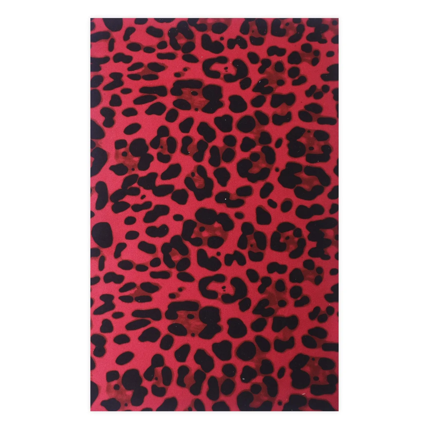 8*12" Suede leopard print sheets leather print sheets animal print fabric DIY Hair Bow Making Supplies 1pcs 102640