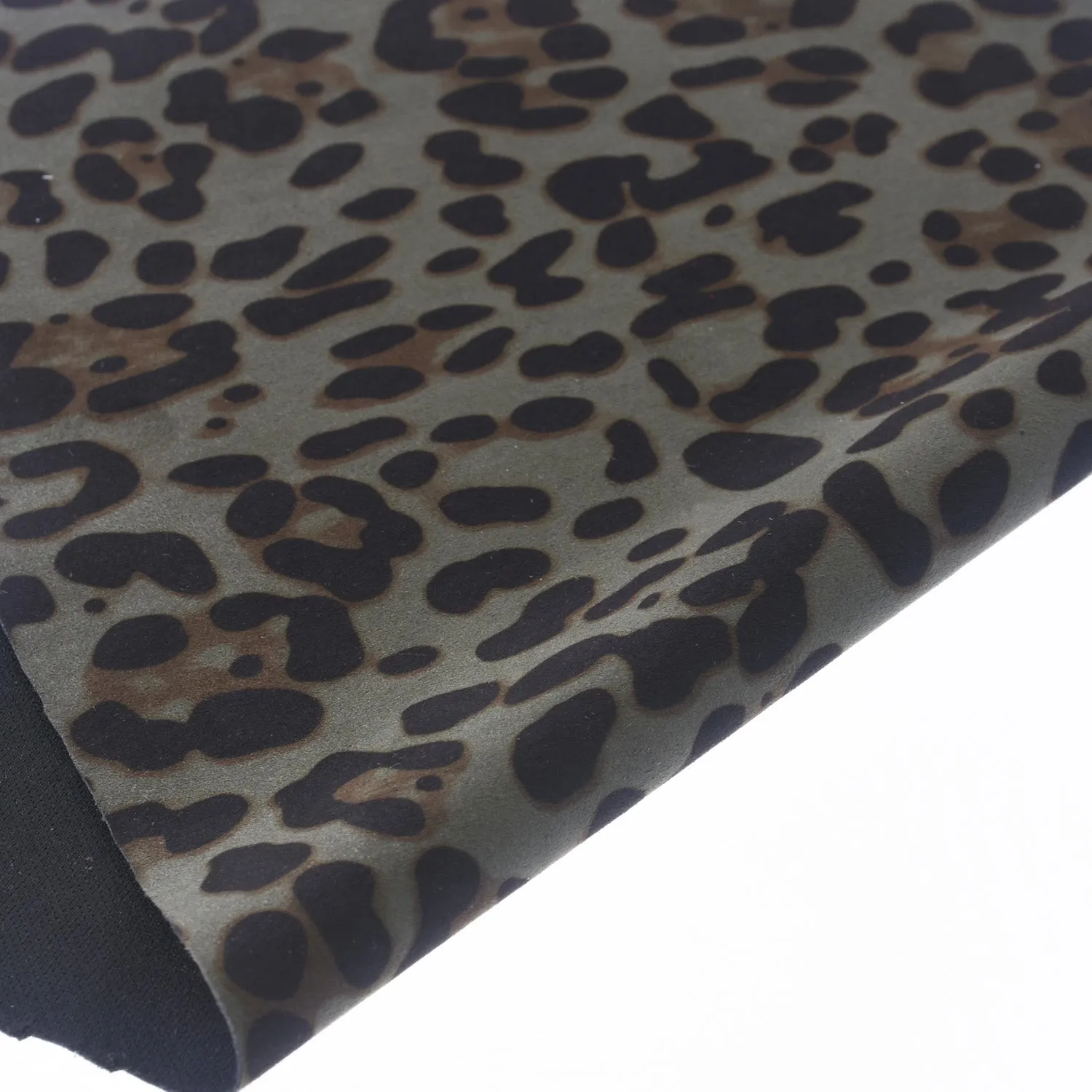 8*12" Suede leopard print sheets leather print sheets animal print fabric DIY Hair Bow Making Supplies 1pcs 102640