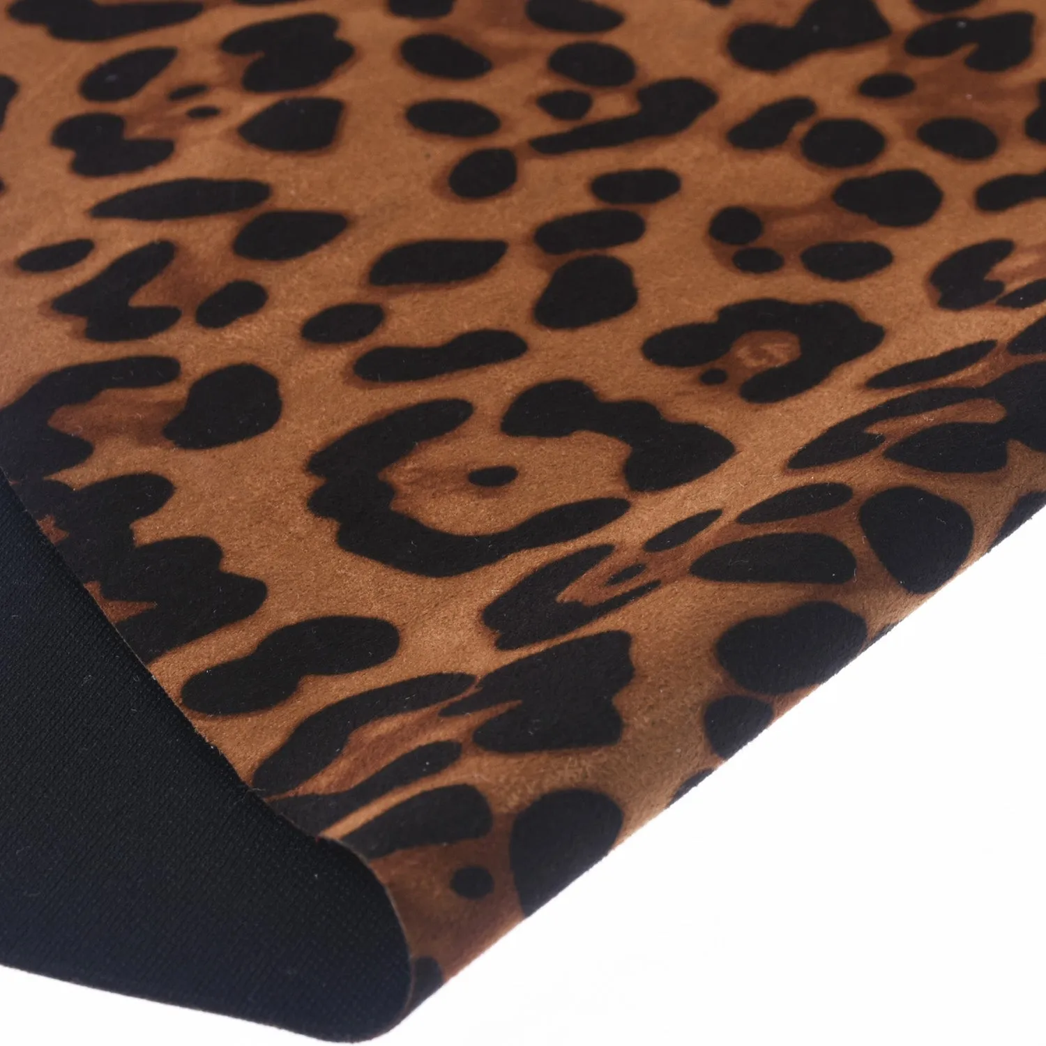 8*12" Suede leopard print sheets leather print sheets animal print fabric DIY Hair Bow Making Supplies 1pcs 102640