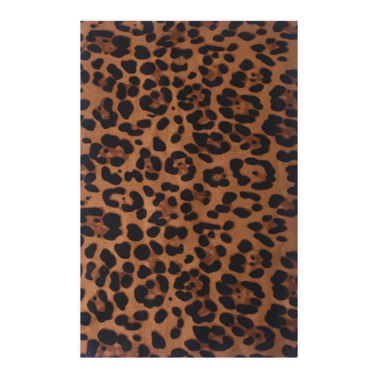 8*12" Suede leopard print sheets leather print sheets animal print fabric DIY Hair Bow Making Supplies 1pcs 102640