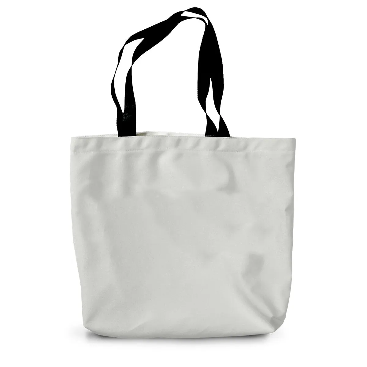A Promise to the Dead Grey Patterned Canvas Tote Bag