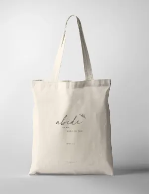 Abide In Me {Tote Bag}