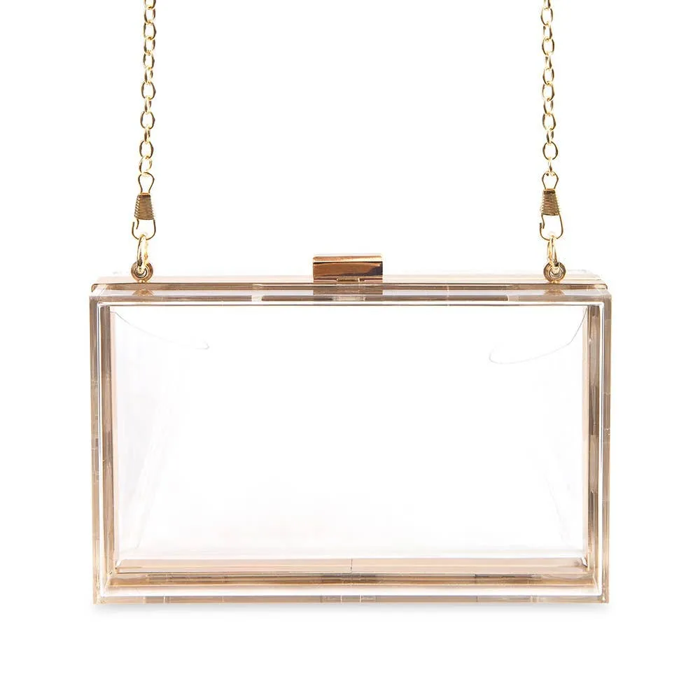 Acrylic Box Clutch
