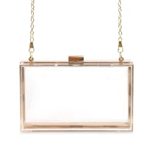 Acrylic Box Clutch