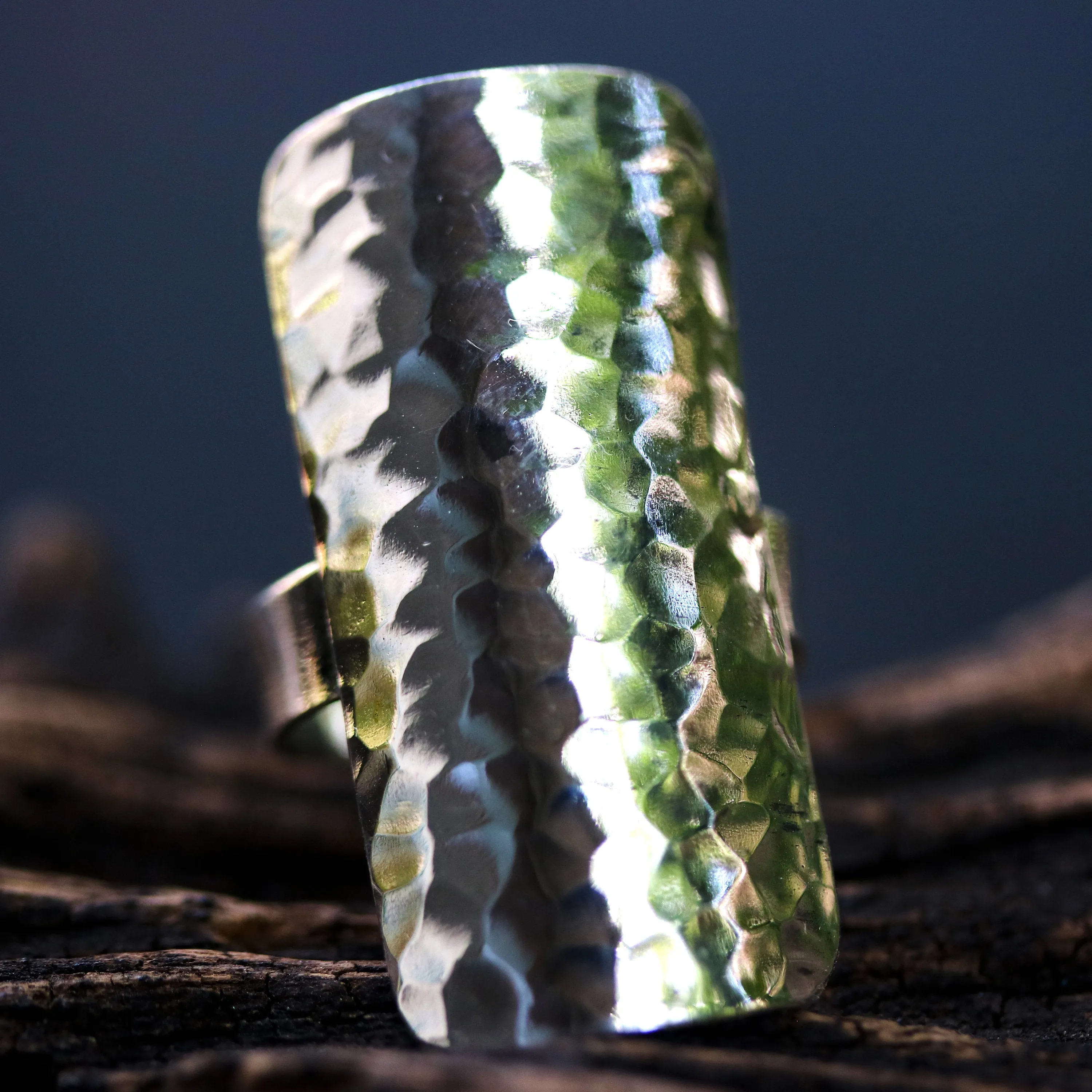Adjustable ring, silver ring, large silver ring, silver shield ring, customizable ring, large ring, statement ring, boho ring