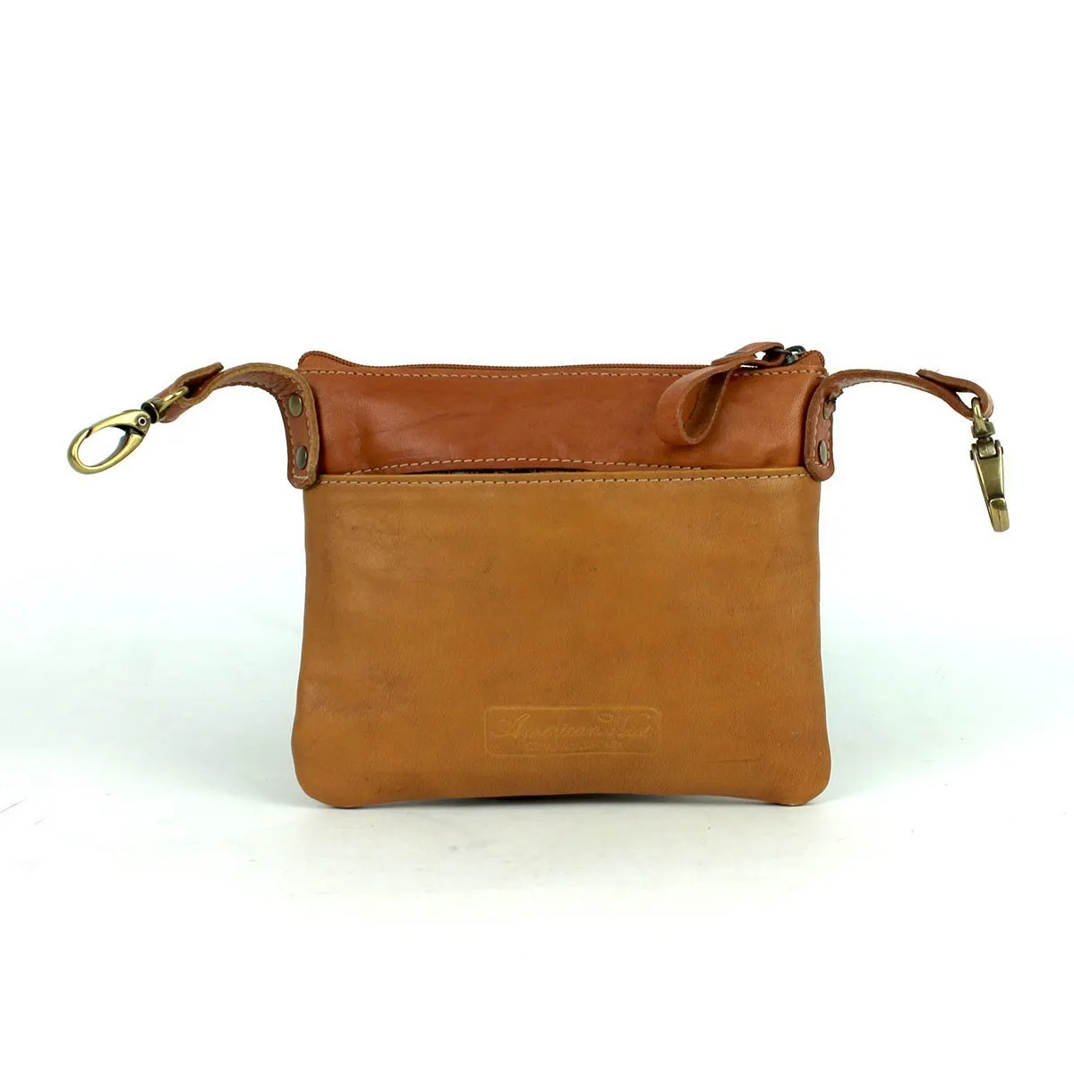 American West Handbag Texas Rose Collection: Crossbody Hip Bag