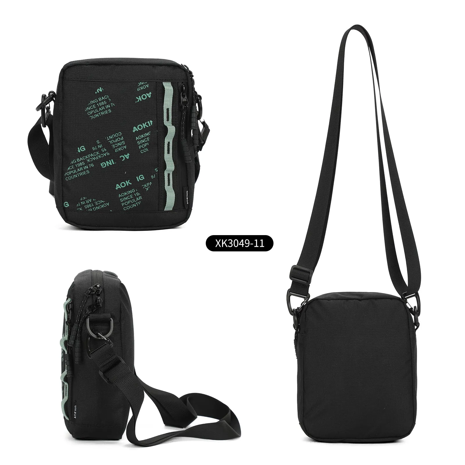 Aoking Fashion Waterproof Crossbody Shoulder Bag Sling Bag XK3049-11