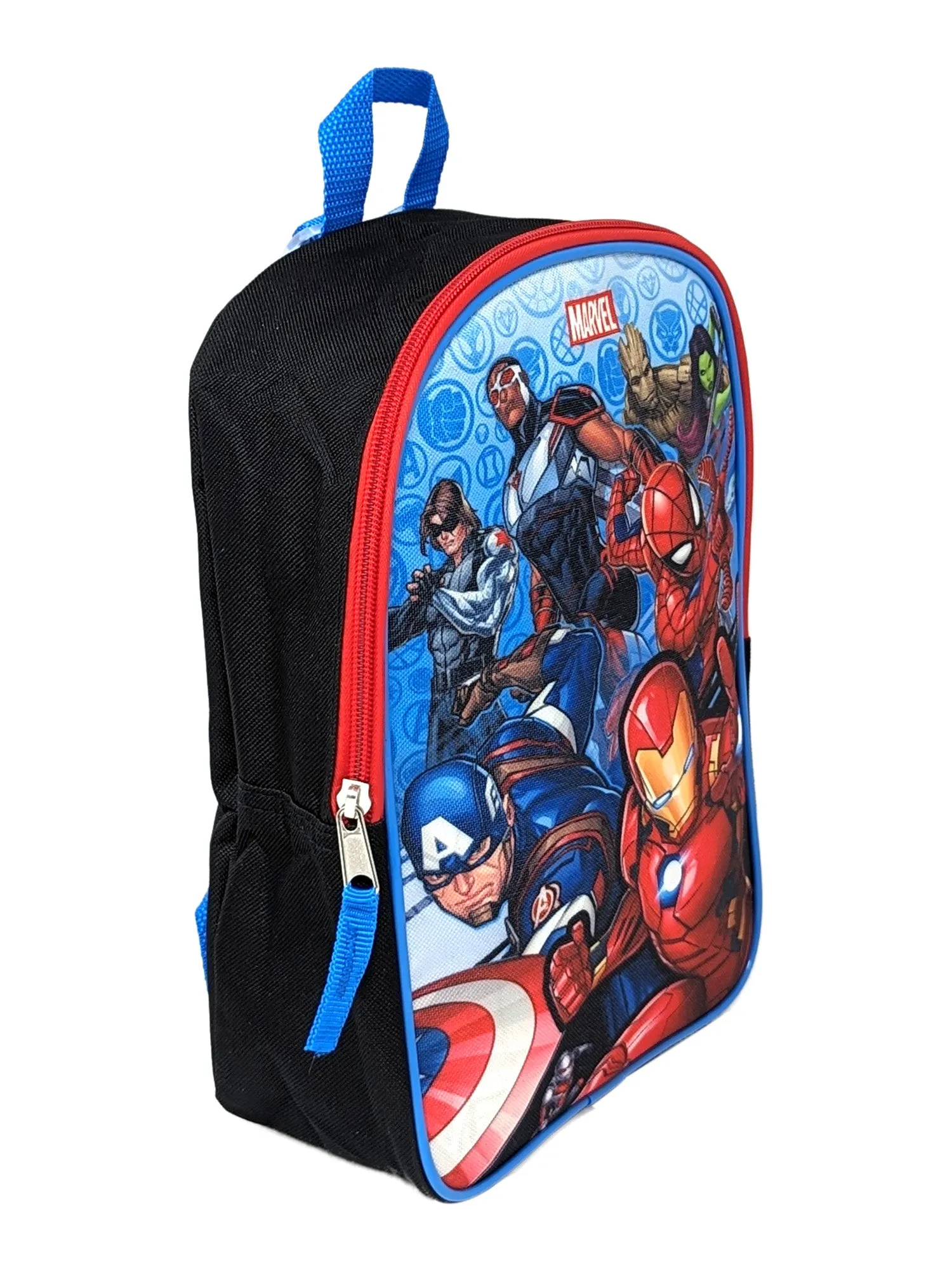 Avengers 11" Backpack Marvel Spider-Man w/ Sliding Pencil Case Set