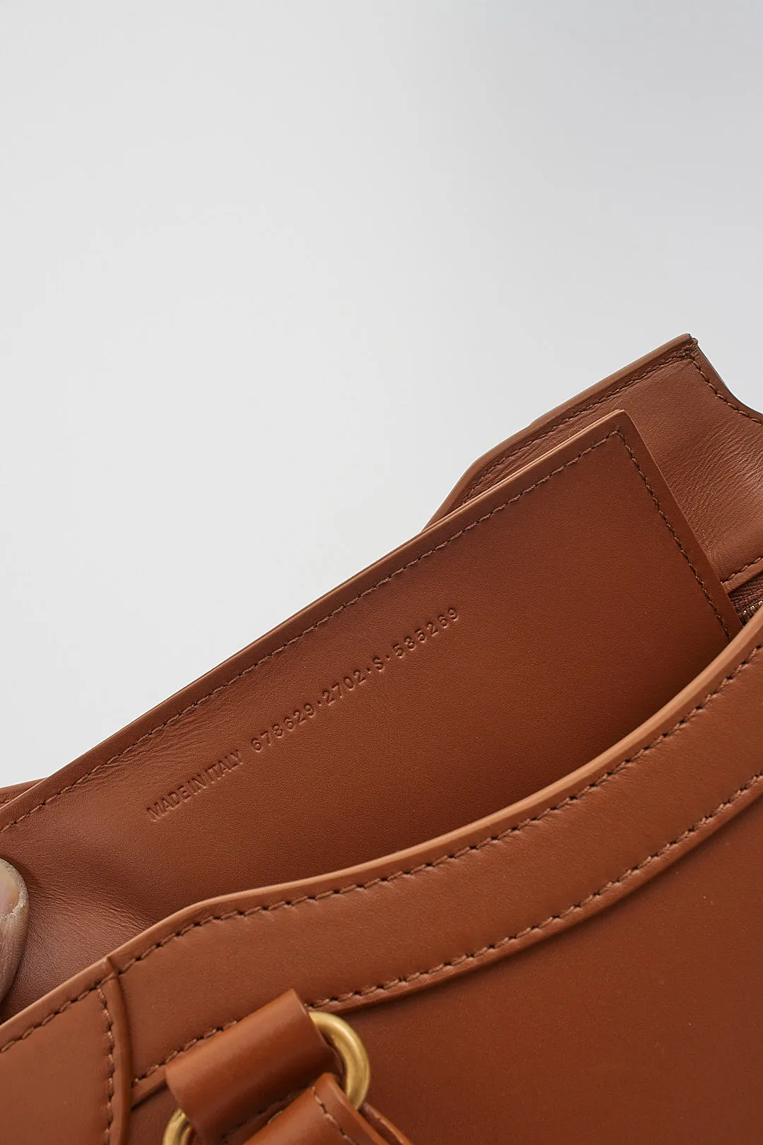 Balenciaga Camel Tan Leather Neo Classic Handbag