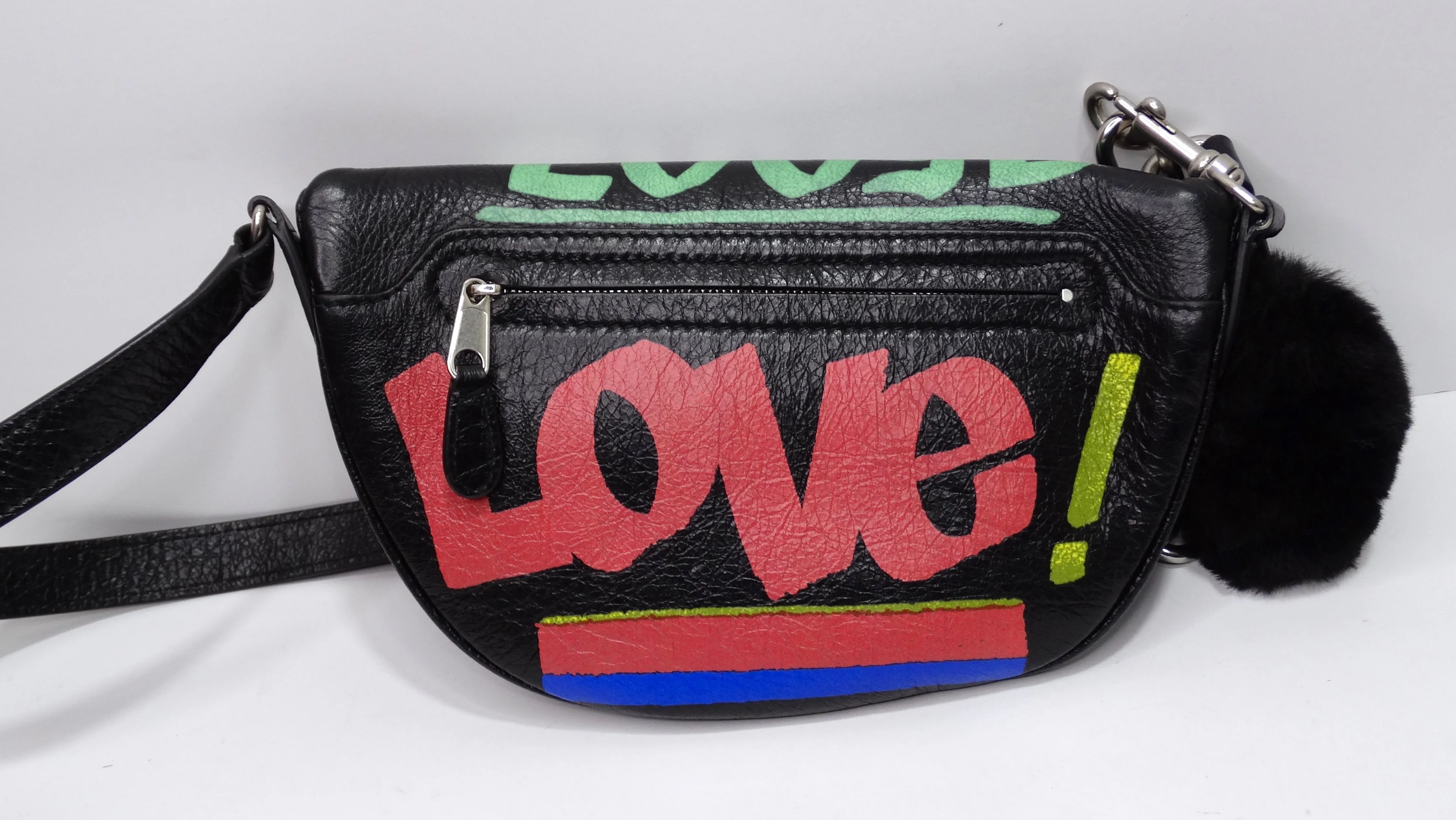 Balenciaga Souvenirs XXS Beltbag Black/Multicolor