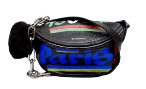 Balenciaga Souvenirs XXS Beltbag Black/Multicolor