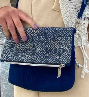 Batik Folding Cross Body Bag