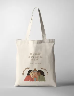 Be Devoted to One Another {Tote Bag}