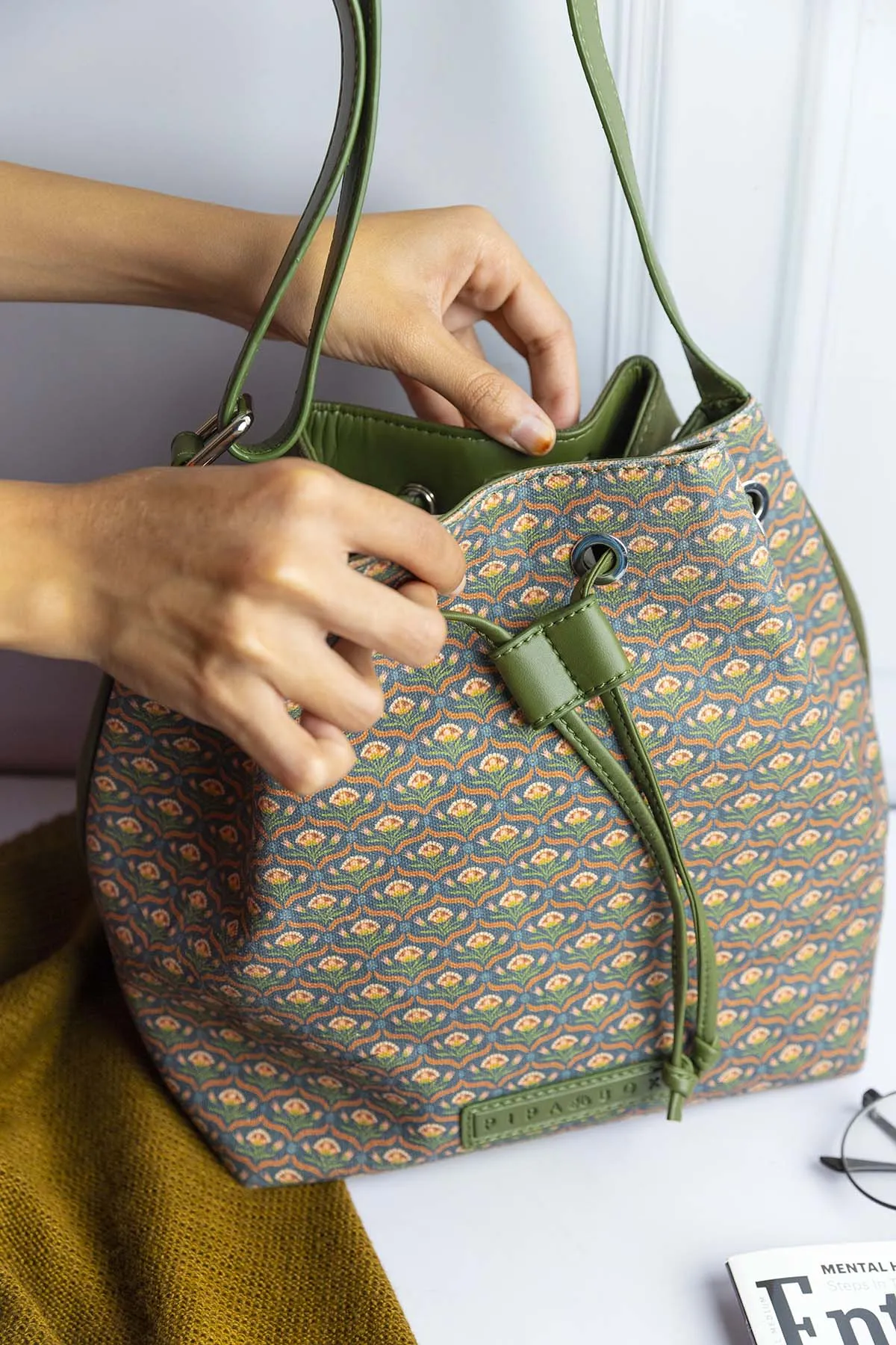 Bella - Small Bucket Sling Bag for Women