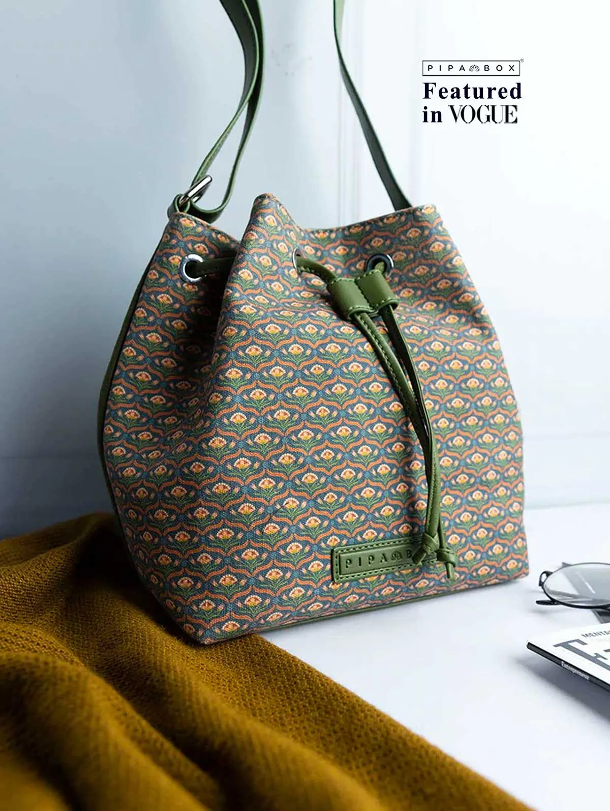 Bella - Small Bucket Sling Bag for Women