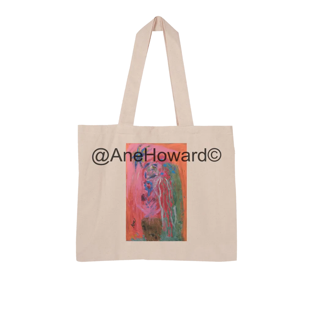 Bird of Paradise Large Organic Tote Bag