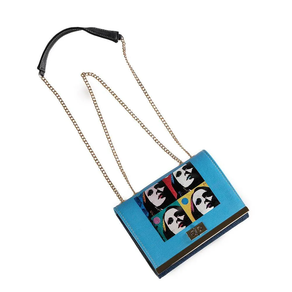 BLUE FAIROUZ CROSSBAG