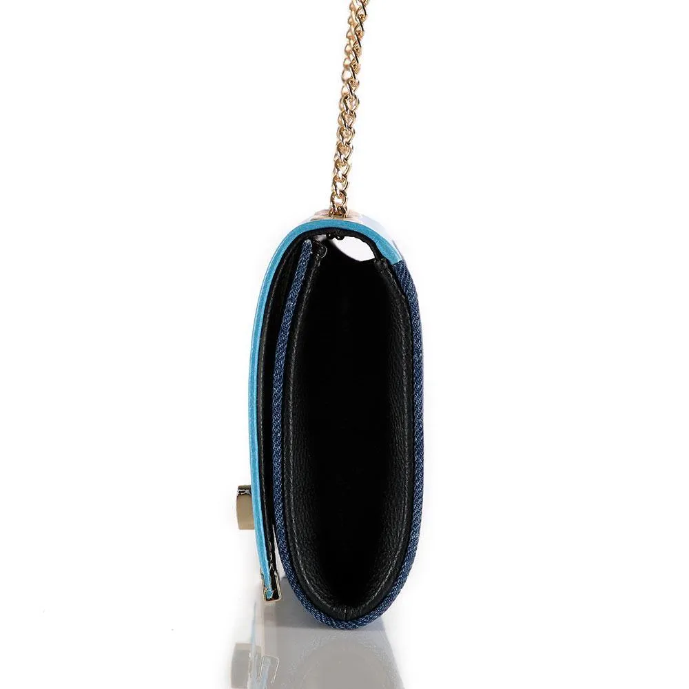 BLUE FAIROUZ CROSSBAG