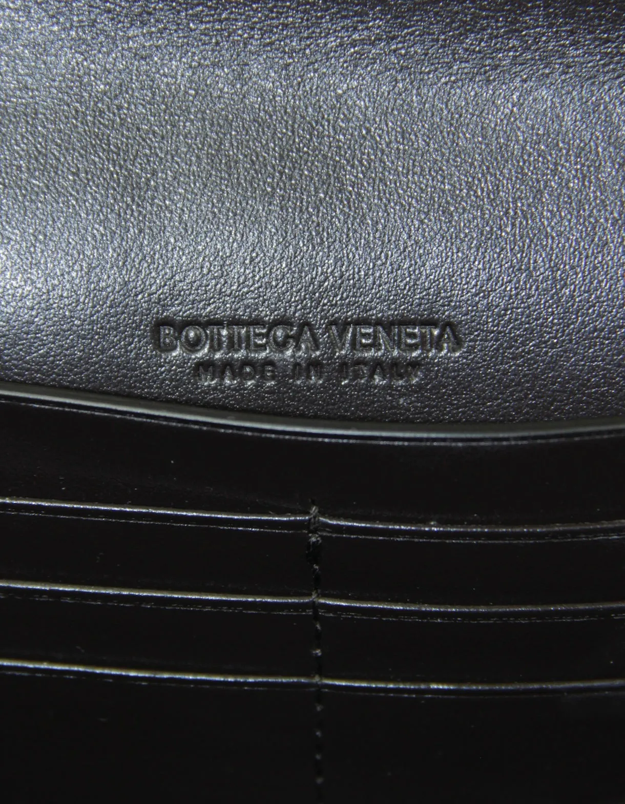 Bottega Veneta Brown Intrecciato Long Andiamo Clutch