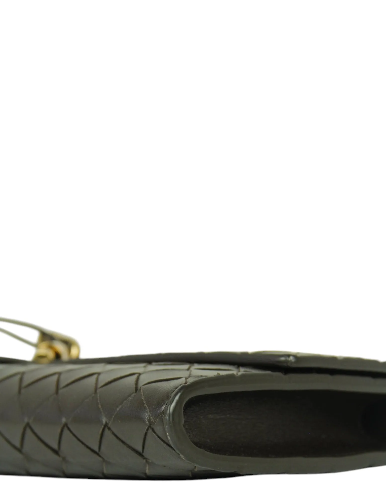 Bottega Veneta Brown Intrecciato Long Andiamo Clutch
