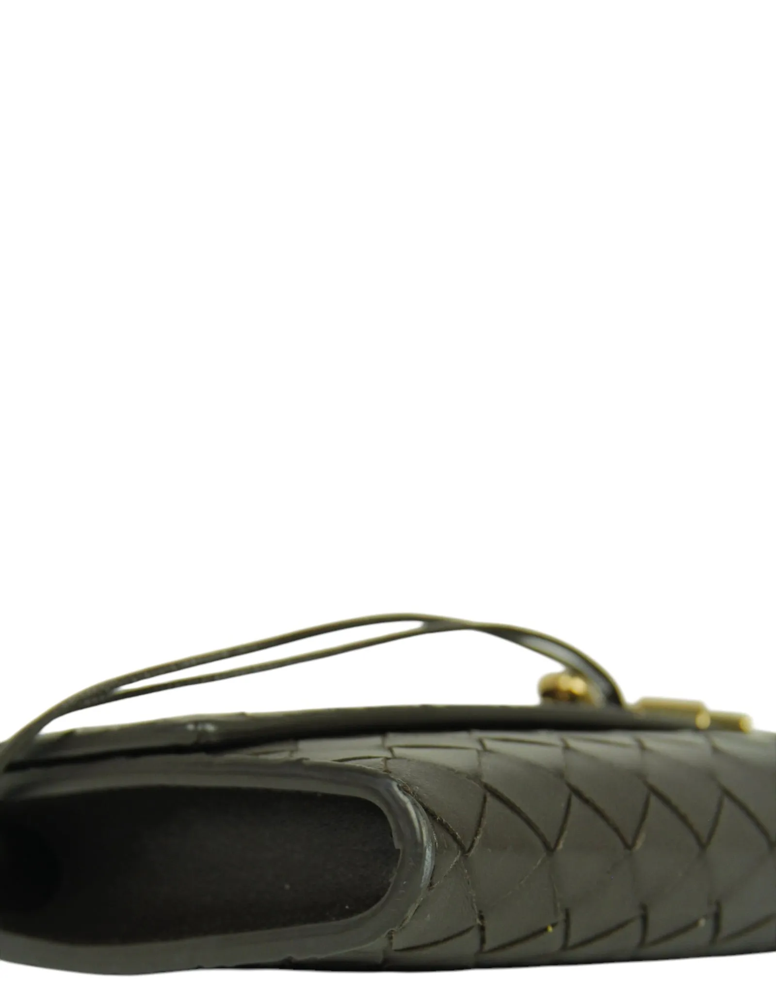 Bottega Veneta Brown Intrecciato Long Andiamo Clutch