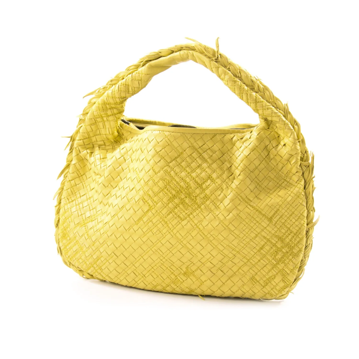 Bottega Veneta Intrecciato Small Veneta Hobo Bag