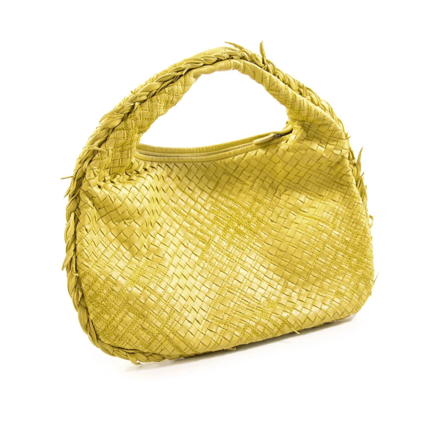 Bottega Veneta Intrecciato Small Veneta Hobo Bag