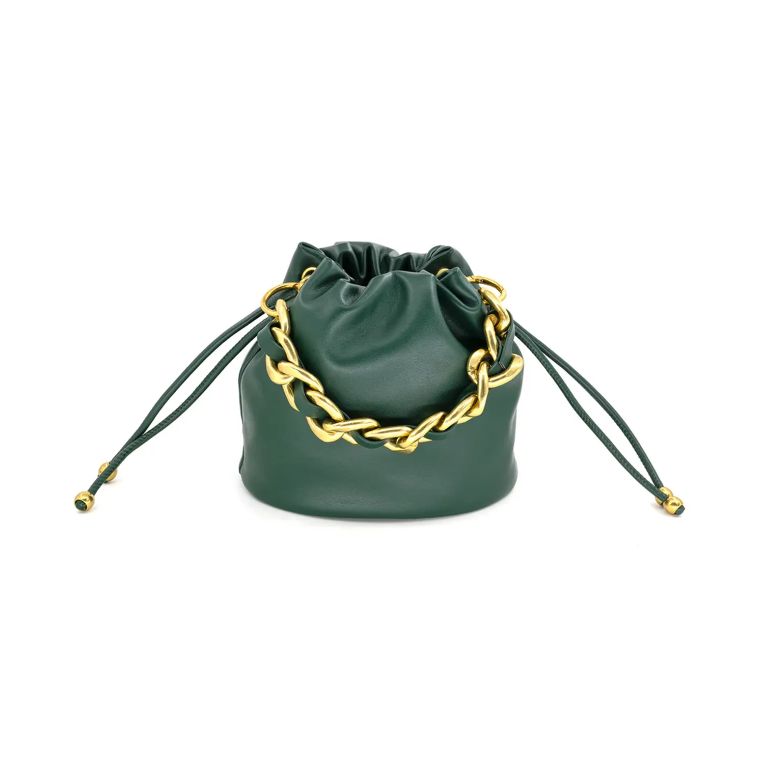 Bucket Bag with Chain