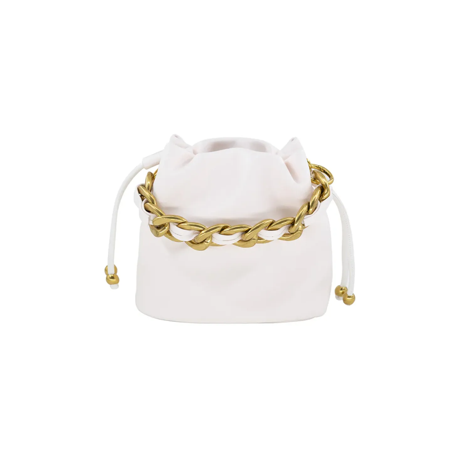 Bucket Bag with Chain