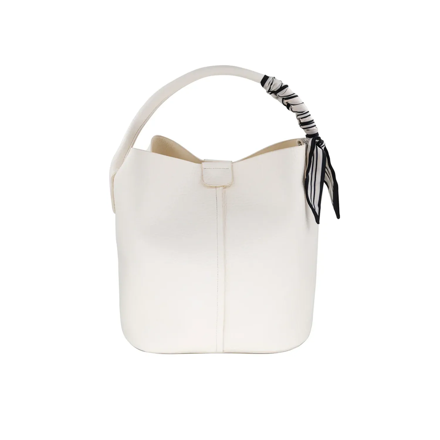 Bucket Bag with Scarf