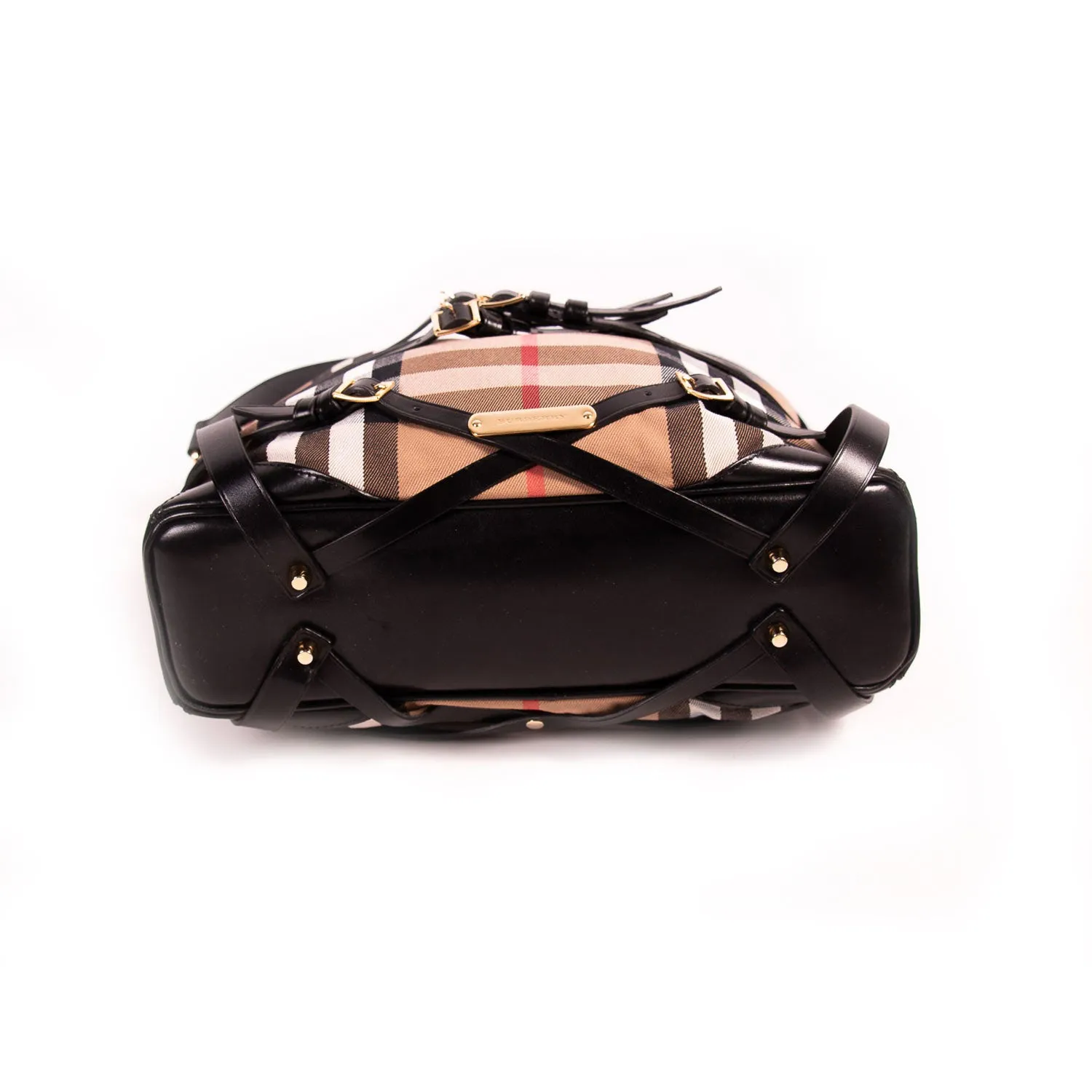 Burberry Bridle House Check Gosford Hobo