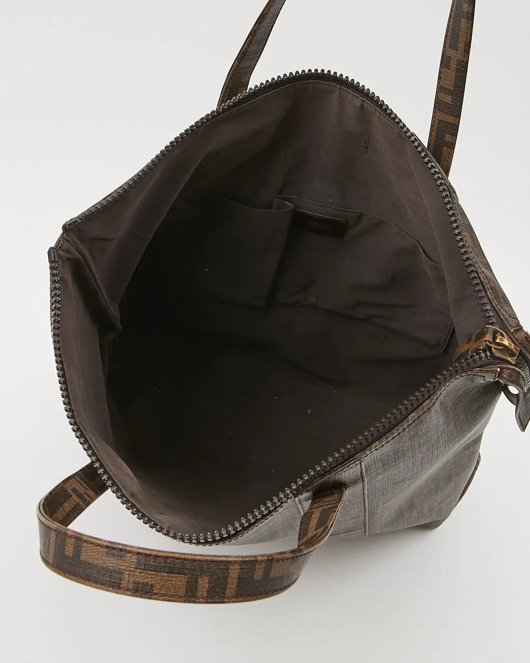 Burberry Brown Leather Quilted Shoulder Bag