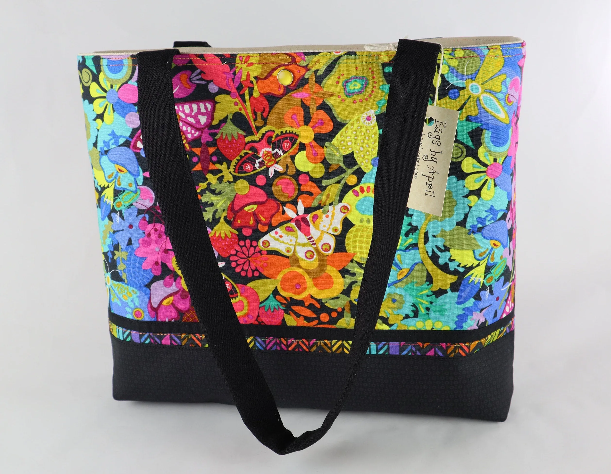 Butterfly Garden Shoulder Bag Purse