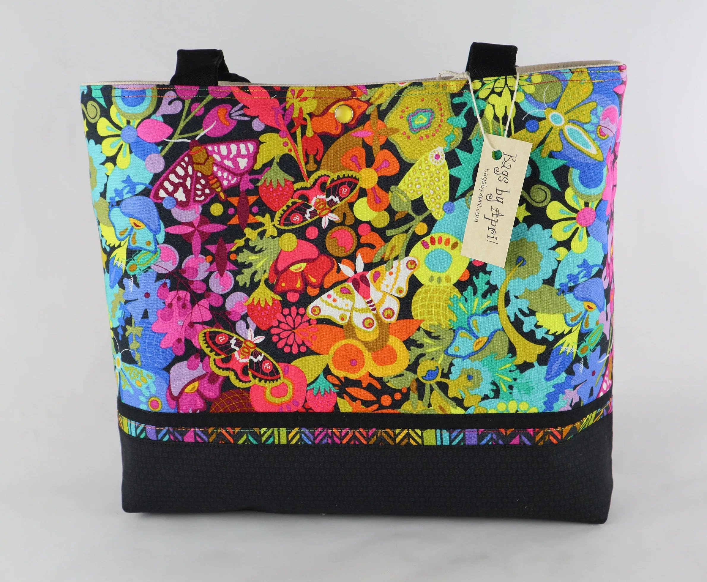 Butterfly Garden Shoulder Bag Purse