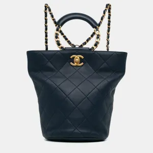 Calfskin In The Loop Chain Backpack