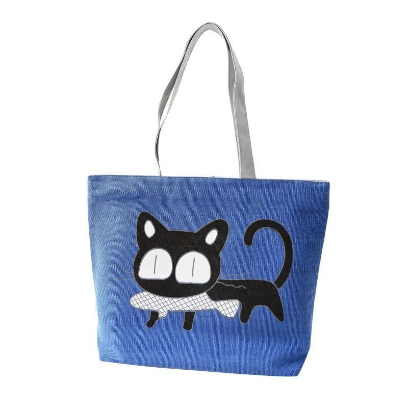 Cat Tote (5 Colors)