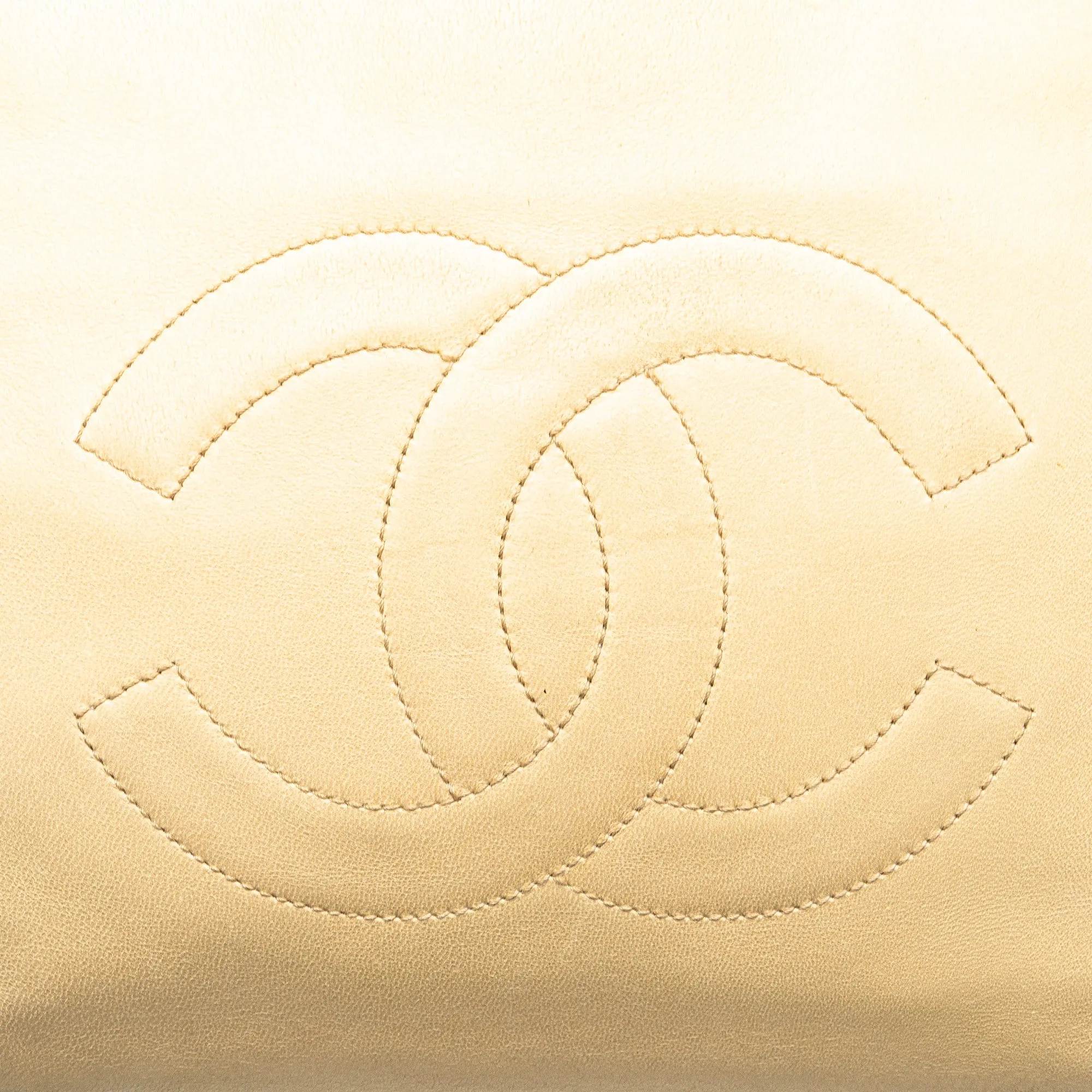 CC Lambskin Chain Tote