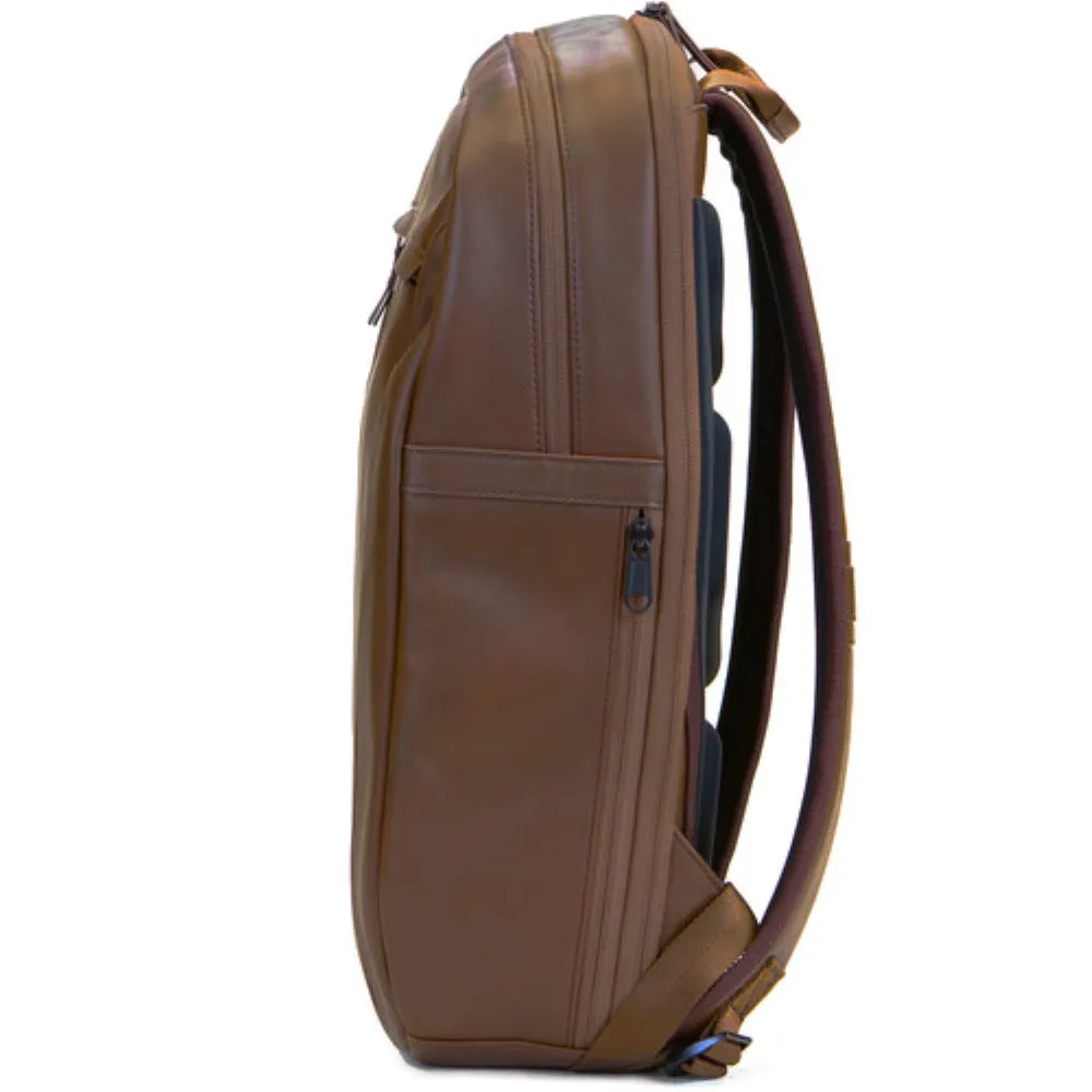 Cecilia Gallery Humboldt 14L Camera and 13" Laptop Backpack | Chestnut, Leather