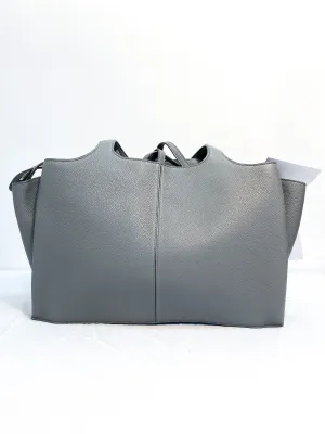 Celine Paris Grey Tri Fold Shoulder Bag