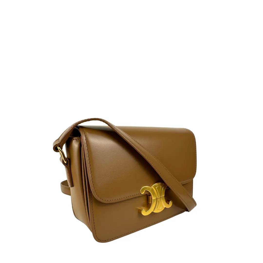 Celine Teen Triomphe Bag - Bronze