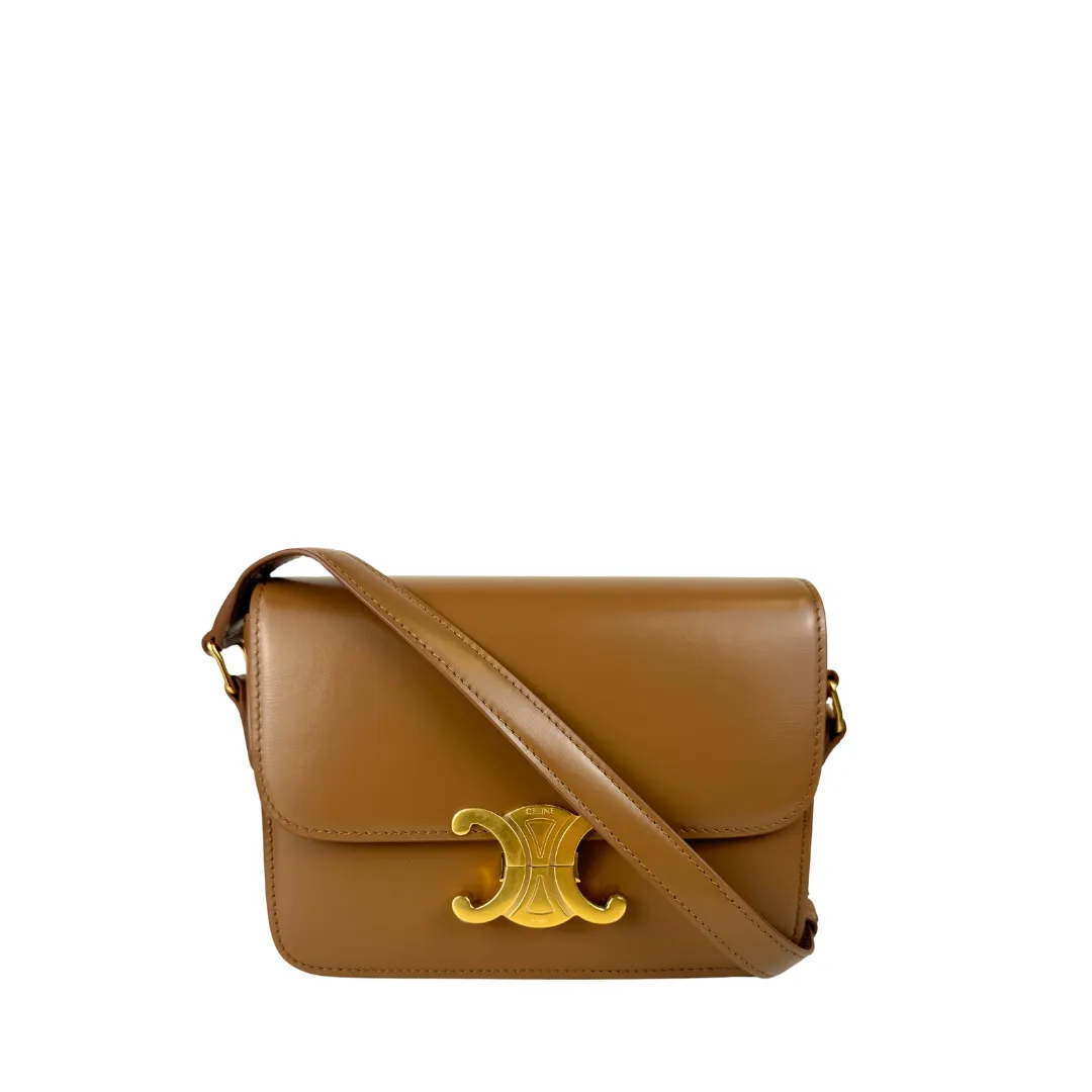 Celine Teen Triomphe Bag - Bronze