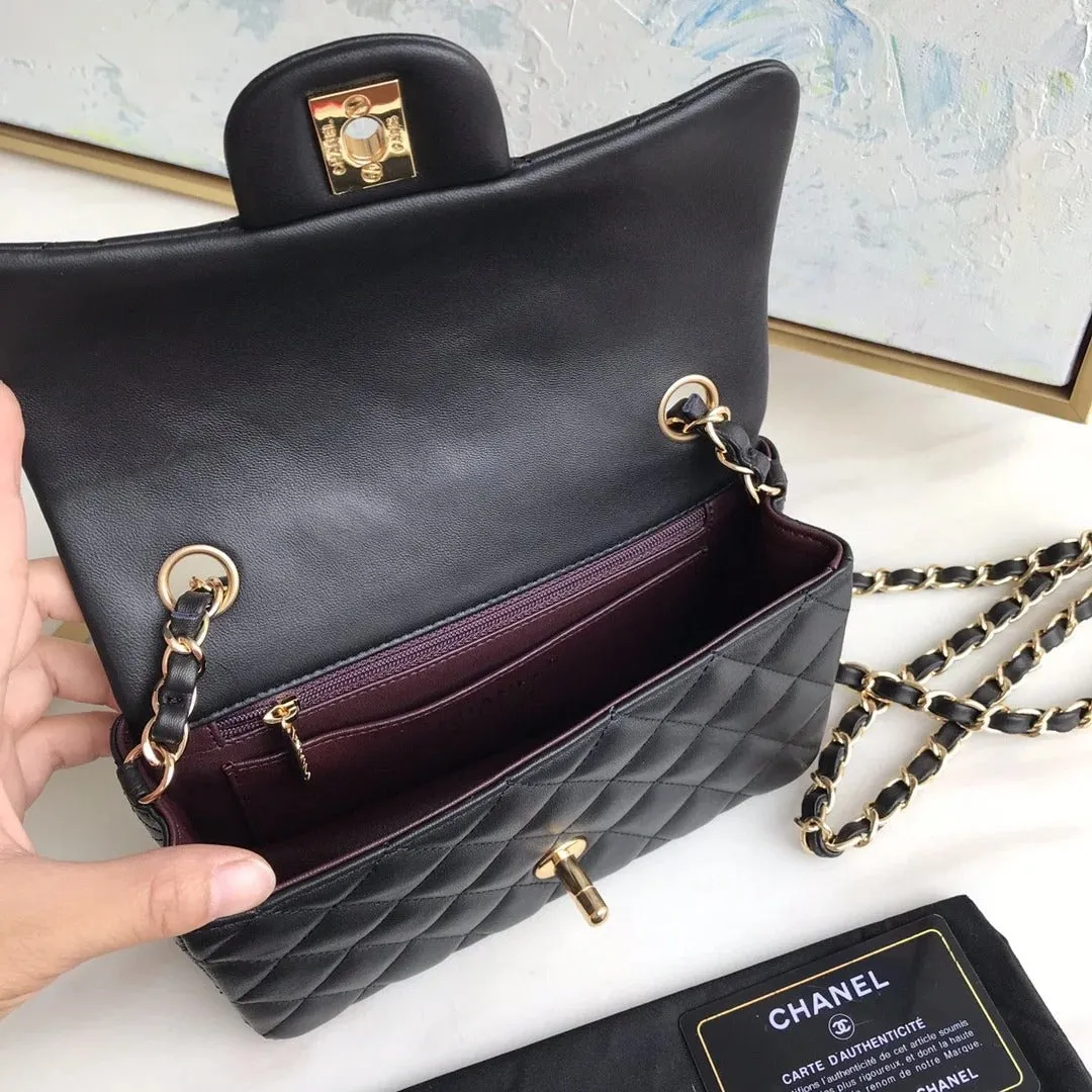 Chanel Flap Designer Bag - Black
