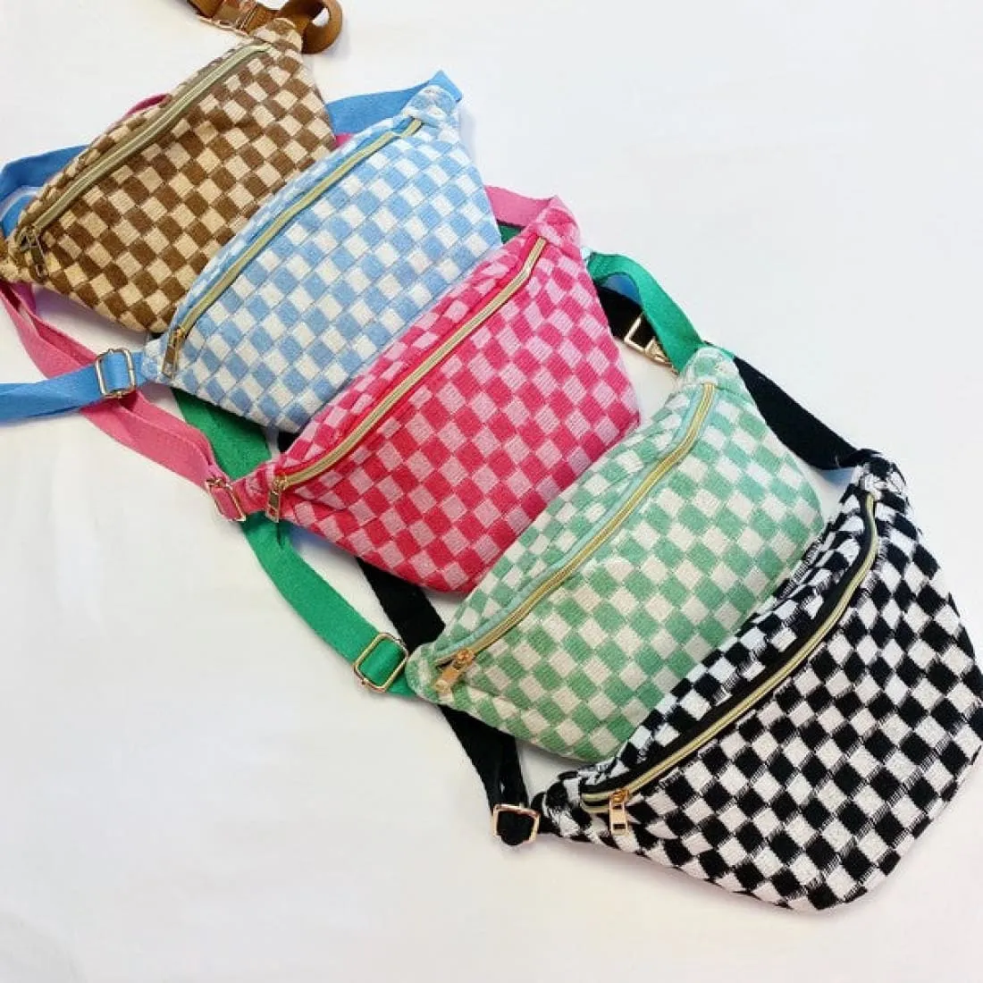Check Yourself Belt Sling Crossbody Bag