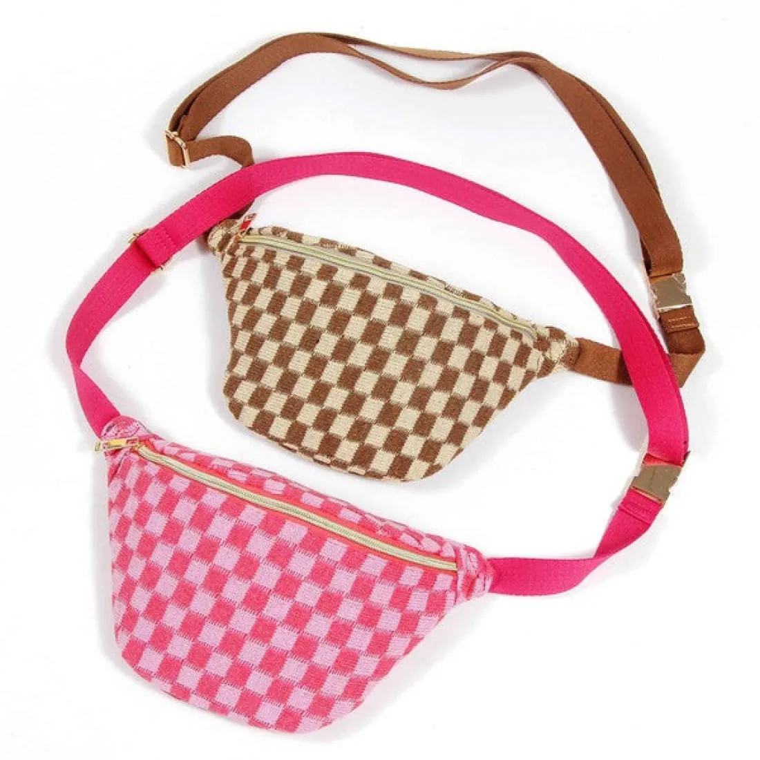 Check Yourself Belt Sling Crossbody Bag