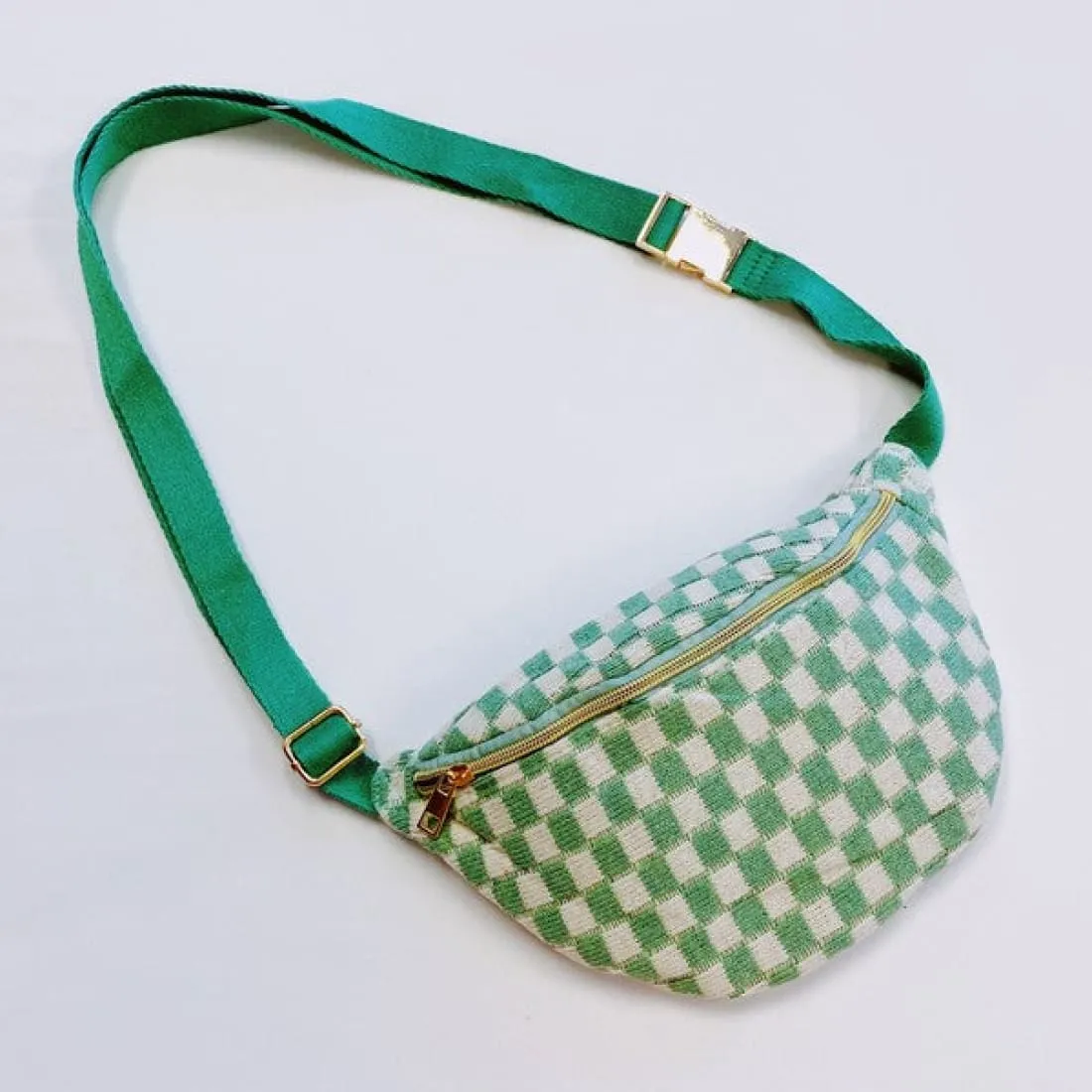 Check Yourself Belt Sling Crossbody Bag