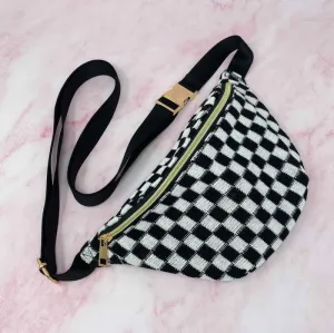 Check Yourself Belt Sling Crossbody Bag