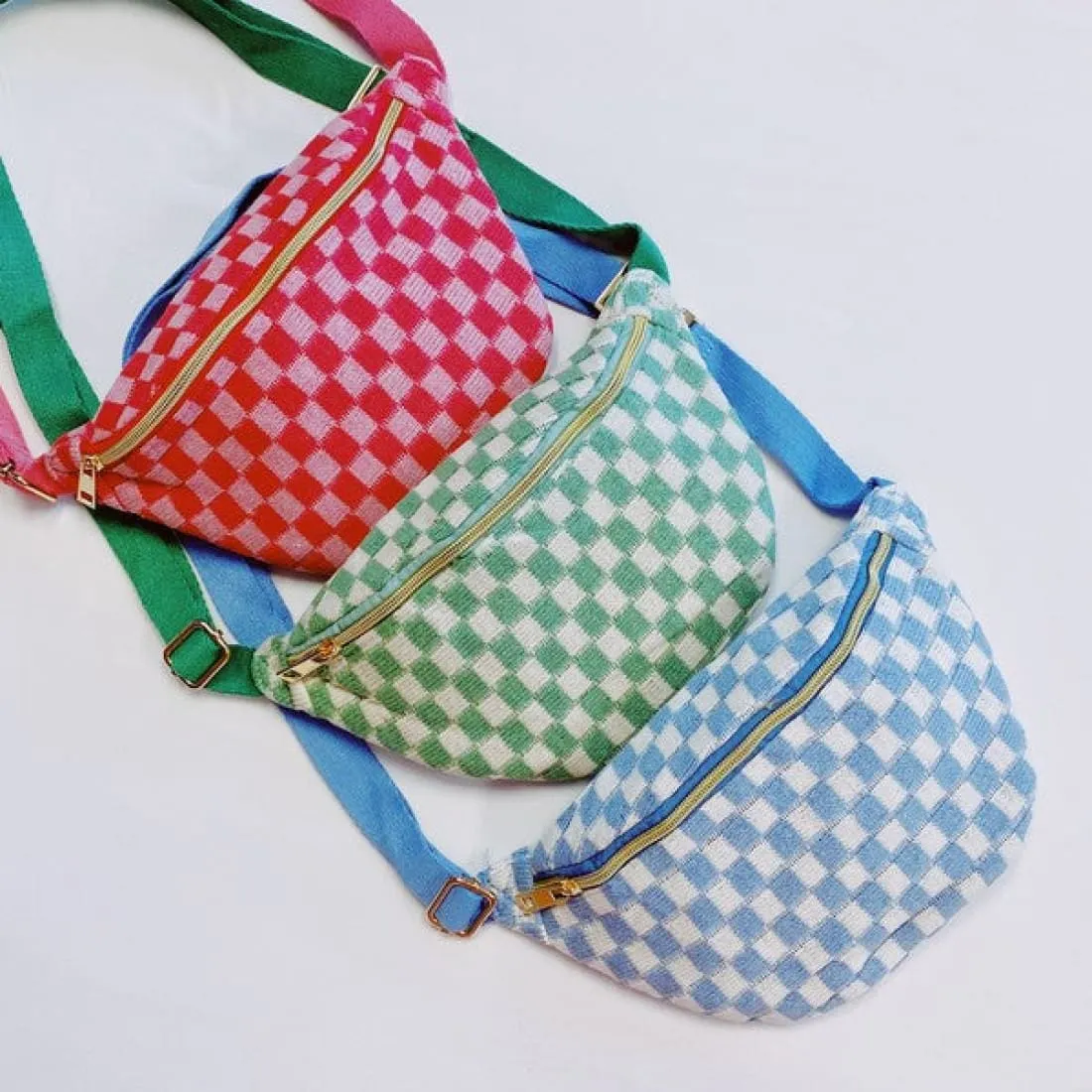 Check Yourself Belt Sling Crossbody Bag