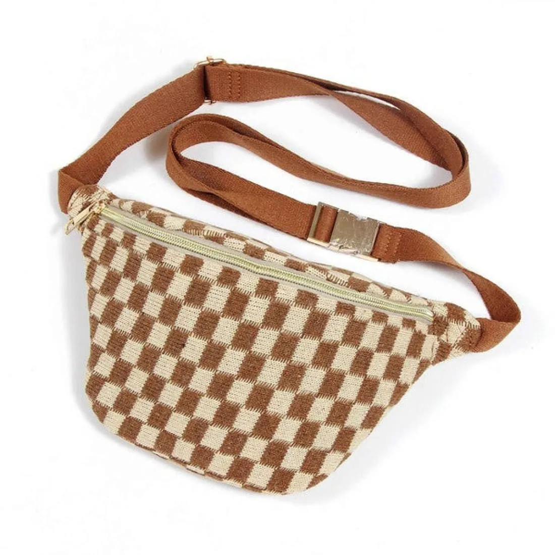 Check Yourself Belt Sling Crossbody Bag